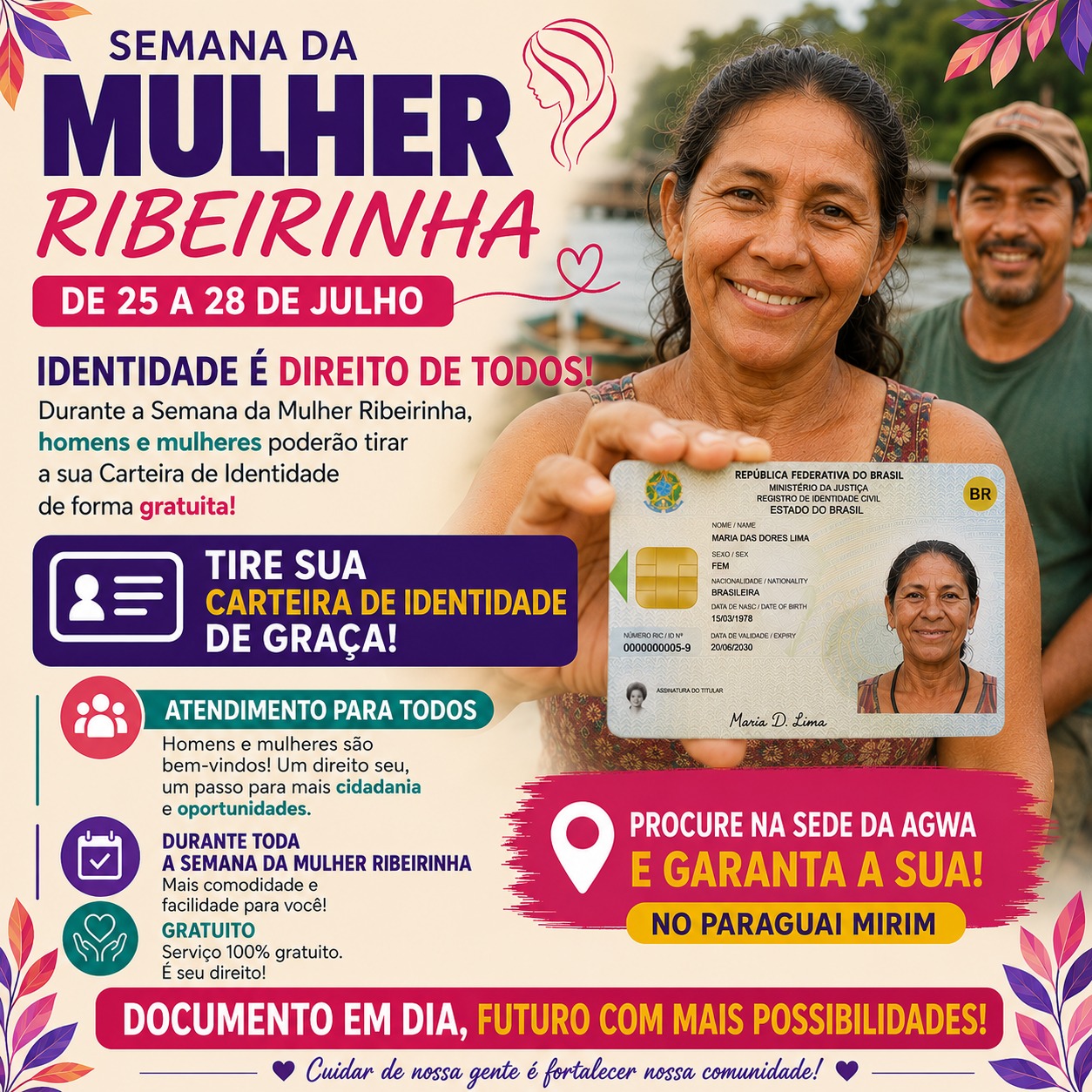 Semana da Mulher Ribeirinha